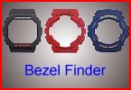 Casio watch bezels by watch model