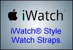 Watch Straps for use with iWatch from WatchBattery (UK) Ltd