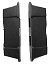 Casio WVA-107HDU Black Strap Ends (Sold as a Pair)