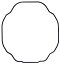 Casio PRG-50, PAG-50 & SPF-70 O-Ring Case Seal Gasket