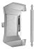 Strap End Cover for Casio G-500, G-501, G-510, G-511 & G-550 Bracelet
