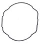 Casio PAG-60, PRG-60, PRG-60L, PRG-60T, PRG-60TJ & PRG-60YT O-Ring Case Seal.