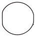 Genuine Casio O-Ring Case Seal - fits Casio Watches: WVA-107HA, WVA-108HDA and WVA-109HA and other variants.