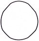 Casio AW-S90 & LCF-30 O-Ring Case Seal Gasket