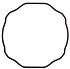 Casio GD-350, GD-350BR & GD-350GB O-Ring Case Seal Gasket