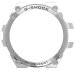 Metal Bezel for Casio MTG-S1000 Watches - MTGS1000D Top Bezel Ring Silver.