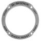 Metal Top Bezel for Casio GST-210D, GST-S110 & GST-W110 Watch - GST210D, GSTS110 & GSTW110 Bezel - Silver.
