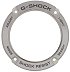 Metal Bezel for Casio GST-S310, GST-310D, GST-W310 & GST-W310D Watches - GSTS310 & GSTW310 Bezel Ring - Silver.