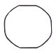 Casio A-700 & A-700W O-Ring Case Seal Gasket