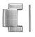 Watch Link for Casio EFR-566DB  Stainless Steel Watch Bracelet.