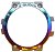 Bezel for Casio MTG-B1000VL watch - MTGB1000VL-4A - Multi-coloured Case Shell.