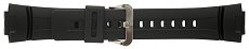 Casio G-100, G-101, G-200, G-2110, G-2300, GW-2300, GW-2320 Watch Strap - Watch Band for G100, G101, G200, G2110, GW2300 - Black