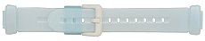 Casio BG-158-2VS Watch Strap Band - Pearlised Light Blue Resin