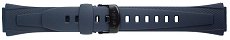 Casio W-753 Watch Strap - Watch Band for W753 - Dark Blue Resin