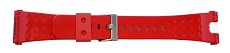 Casio G-8100 Red Resin Watch Strap - Watch Band for G8100