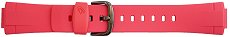 Casio BG-1224B Watch Strap - Watch Band for BG-1224 - Red Resin