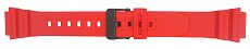 Casio F-108WH Red Watch Strap - Watch Band for F108 Watch.