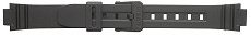 Casio LA-20WH Watch Strap - Black Resin