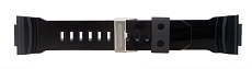 Casio GA-150BW, GA-200BW and GA-200RG  Watch Strap - Gloss Black Resin Watch Strap