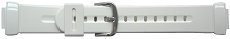Casio BA-1005A Watch Strap - Watch Band for BA1005 -  White Resin