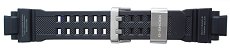 Casio GW-A1100 Black Resin Watch Strap - Black Watch Band for GWA1100