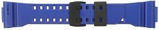 Casio GBA-400 Watch Strap - Watch Band for GBA-400 - Blue Resin