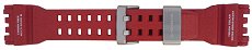 Casio GPW-1000RD Red Resin Watch Strap - Watch Band for Casio GPW1000