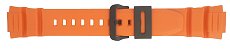 Casio MCW-100H Orange Resin Watch Strap