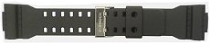Casio GA-110LN Black Watch Strap with Turquoise Inner Lining