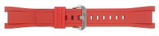 Casio GST-S300G & GST-W300G Watch Strap - Watch Band for Casio GST-S300 & GST-W300 - Red Resin