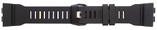 Casio GBA-800 and GBD-800 Watch Strap - Watch Band for GBA-800 and GBD-800 - Black Resin