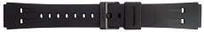 Casio CBX-610B, MWA-10, MWB-10 Black Resin Watch Strap - O/M