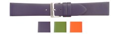 Leather - Extra-Wide Coloured Leather Watch Straps (12-30mm)