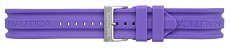 Nautica A14606G Rubber Purple Watch Strap - 22mm fitting