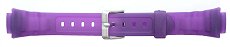 T5K503 - Timex Resin Watch Strap for T5K503 Purple Jelly Watch (14mm)