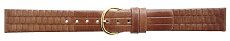 Timex Brown Patterned Leather Watch Strap (16mm)