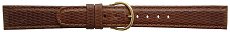 Timex Brown Leather Watch Strap with Cross-Hatch Detail  (16mm)
