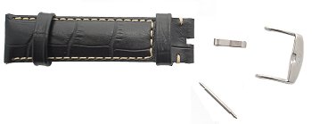 Leather Watch Strap and Removed Buckle