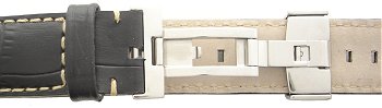 Hole End of Strap Connected to Deployment Clasp